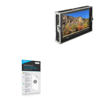 BoxWave Screen Protector Compatible with Elvid STV-280-4KHDR - ClearTouch Crystal (2-Pack), HD Film Skin - Shields from Scratches