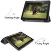 Case Compatible with For Amazon Fire HD 8 2022/HD 8 2020/ Fire HD 8 Plus Tablet Cases Auto sleep function Slim Light-Weight PU Leather Smart Tablet Shell Cover Foldable Stand Case Fit (Black) view 3