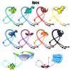 ZXSWEET 8 PCS Kids Glasses Strap Adjustable Dinosaur Anti-slip Eyeglass Straps for Boys Girls view 3