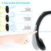 AQUYY Hands Free Portable Neck Fan, Mini USB Rechargeable Neck Cooler Fan with 3 Speeds, Personal Air Conditioner Hanging Neckband Cooling Fan for Summer Home Office Sport Indoor Outdoor Black view 4