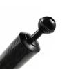 BGNing Carbon Fiber Float Extension Arm 1" Dual Ball Diving Camera Photography D40mm 12/14inch Light Underwater Buoyancy Tripod (14inch,Black) view 4