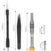 68 PCS Precision Screwdriver Kit Repair Magnetic Driver Tool Kit Disassemble Bits Screwdriver CRV For Phone, Watch, Computer, Laptop, Switch Orange view 3