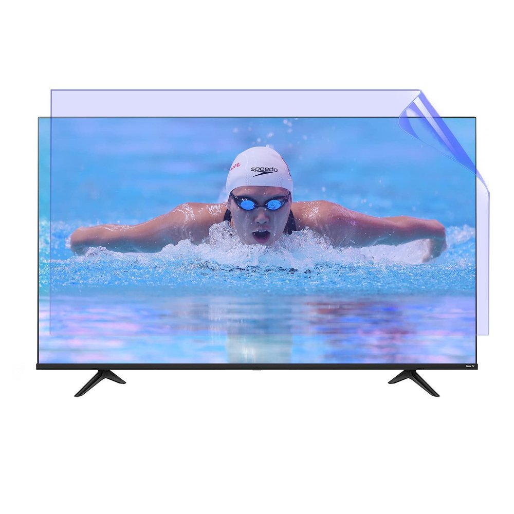 32-43 Inch Anti-Blue Light Monitor/TV Screen Protector and Damage Protection Panel Filter Blocking UV& Blue Light from 380 to 495Nm. Fits LCD, OLED & QLED HDTV,43" 942 * 529