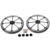 BID4ZE Large Aluminum Rear Speaker Trim Grills Cover for Harley Electra Glide Street Glide Tri Glide Ultra Limited 2014-2023 view 1