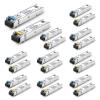 1.25G SFP Module, 1000Base-BIDI WDM Transceiver, 20KM Simplex LC DDM Tx1310/Rx1550nm Optical Fiber Transceiver for Cisco GLC-BX-20U, Cisco GLC-BX-20D, Ubiquiti, Mikrotik, D-Link, Supermicro, Netgear view 1