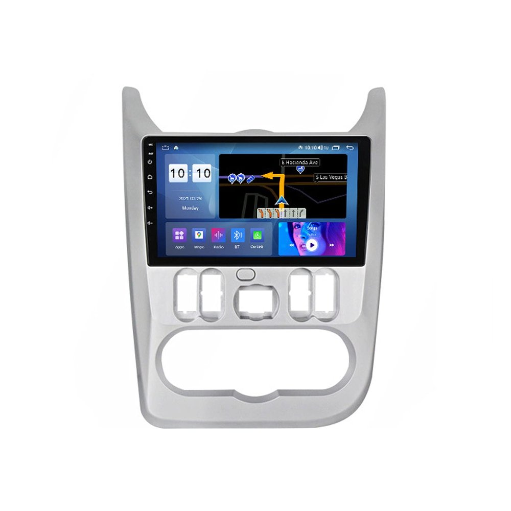 Android 11 Car Radio Multimedia Player for Renault Logan Sandero 2009-2015 with Rear View Camera Car Stereo Supports Mirror Link/Steering Wheel Control USB FM Bluetooth,M200s