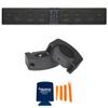 PowerBass 1 XL-850 8 Speaker Bluetooth Powersports Soundbar and 1 Set of XL-SBCLAMP2 XL Sound Bar Universal C-Clamps view 2