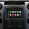 6.8" F-150 (2009-2014) Double Din Car Stereo Kit & Dash Kit Touchscreen Radio, Antenna Adapter, Certified Wireless Apple CarPlay/Android Auto, Bluetooth, Nav, Rear Camera Input, Fast Charging view 1