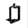 1 Gang Low Voltage Mounting Bracket for Passing Though Telephone Wires, Network Cables, HDMI, Coaxial, Speaker Cables, TVCable, Pack of 12, Black, 24 Screws and Cutting Template Included view 4