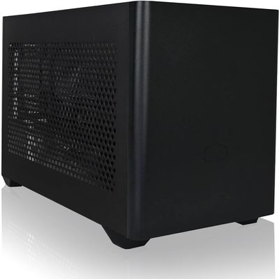 AVGPC Q-Box Mini Series PC - AMD Ryzen 5 5600G Cezanne 6-Core 3.9 GHz with AMD Radeon Graphics Gaming Cooler 16 GB DDR4 1TB SSD Windows 10, Black