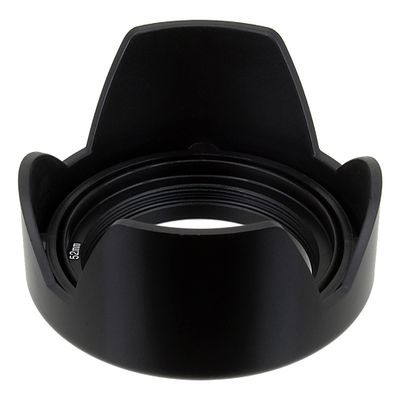 Fotodiox Reversible Lens Hood Kit with Cap Compatible with EF 50mm f/1.8 II - Reversible 2-Stage Flower Hood