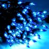 Holiday Essence - 100 Blue Christmas Lights, Incandescent String Lights, 20.6 Feet Black Wire for Indoor & Outdoor & Decorative, Halloween Dcor Bright Patio Lighting Tree Decorations, UL Certified view 3