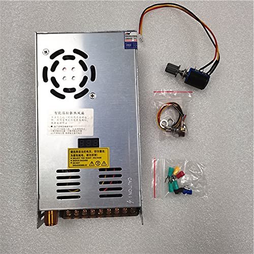 480W Digital Display Switching Power Supply, 12/24/36/48/60/80/120/160/220V Adjustable Voltage AC-DC Converter LED Power Supply (110/220VAC, 0-24V 0-20A)