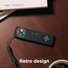 elago R4 Retro Case Compatible with 2022 Apple TV 4K Siri Remote 3rd Generation, Compatible with 2021 Apple TV Siri Remote 2nd Gen - Classic Controller Design [Non-Functional], Lanyard (Black) view 3