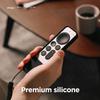 elago R4 Retro Case Compatible with 2022 Apple TV 4K Siri Remote 3rd Generation, Compatible with 2021 Apple TV Siri Remote 2nd Gen - Classic Controller Design [Non-Functional], Lanyard (Black) view 4