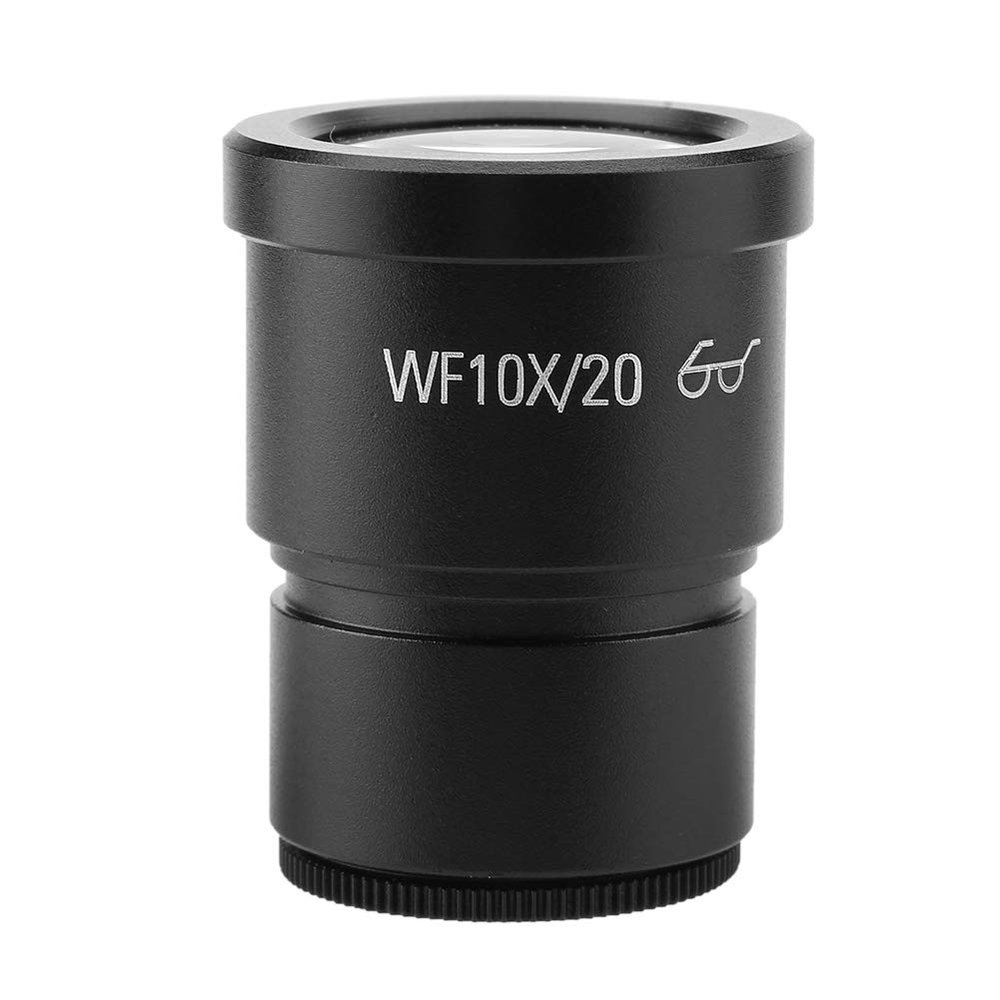 1pc WF10X/20 Biological Microscope Accessories Eyepiece high Magnification Wide-Angle Eyepiece 30mm