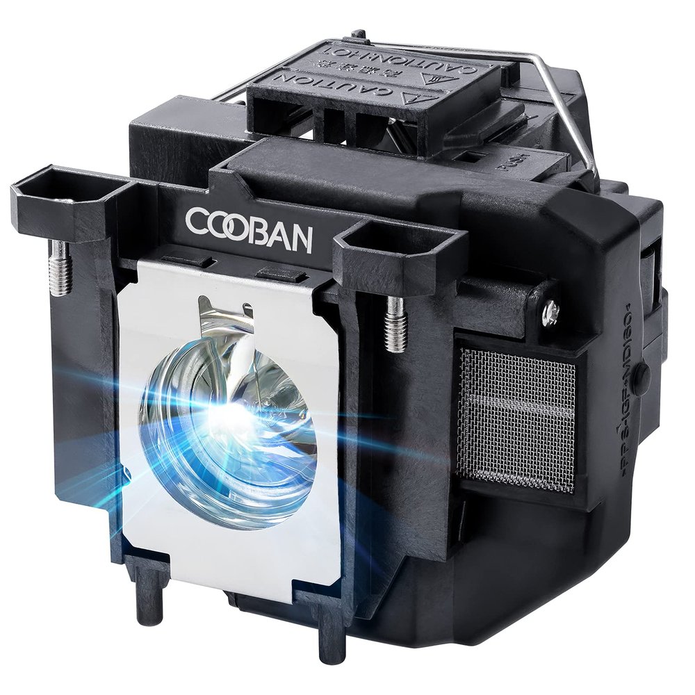 COOBAN ELPLP57 /V13H010L57 Replacement Projector Lamp Bulb with Housing for Epson EB-450Wi EB-440W EB-460, PowerLite 460 450W, BrightLink 455Wi 450Wi 455WI-T Projector Lamp