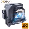 COOBAN ELPLP80 /ELPLP79 Replacement Projector Lamp Bulb with Housing for Epson BrightLink pro 595Wi 585Wi 1420Wi?EB-570 EB-575W EB-575Wi PowerLite 570 /PowerLite 575W /BrightLink 575Wi Projector Lamp view 2
