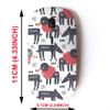 2.4G Wireless Mouse with Cute Pattern Design for All Laptops and Desktops with Nano Receiver - Baby Dog Animal view 2