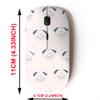2.4G Wireless Mouse with Cute Pattern Design for All Laptops and Desktops with Nano Receiver - Bulldog view 2