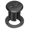 Desktop Power Grommet, 2 inch, USB C PD 20W Fast Charging Station, Desk Hole Recessed Power Outlet,ETL Listed (1, 6 FT Cable) view 1
