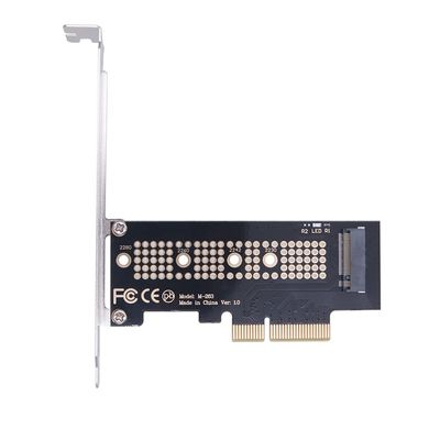 SATMW M.2 NVME PCIE Adapter NVME M2 Adapter NVME SSD PCI Express Card M Key to PCIE 3.0 X4 Adapter for 2230 2242 2260 2280 Full Speed - High Bracket
