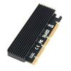 SATMW M.2 SSD PCIE Adapter SSD Case PCI Express X4 X8 X16 NVME M2 SSD 2230 2242 2260 2280 Hard Drive Enclosure Black Aluminum Caddy view 4