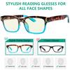 Eyekepper 5 Pack Reading Glasses Blue Light Blocking Readers Computer Eyeglasses Vintage Design +1.00 view 2