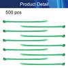 Juvielich 500PCS Cable Zip Ties Heavy Duty Green Self-Locking Adjustable Nylon Tie Wraps for Home, Office, Garden and Workshop Green view 4