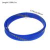 Aicosineg Wire Braided Protective Sleeve for Cable Split Power Cord Protection Flame Retardant Cable Manage Blue and Gold 7/9inch 3ft 1Pcs view 3