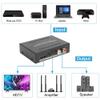 4K Audio Extractor Splitter, to Audio Converter + Optical SPDIF + L/R Stereo Analog Audio Adapter for Stick, Ray Player, HDTV(Black) view 2