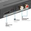 4K Audio Extractor Splitter, to Audio Converter + Optical SPDIF + L/R Stereo Analog Audio Adapter for Stick, Ray Player, HDTV(Black) view 4