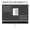 Legrand - OnQ in Wall Cable Management Kit with USB, TV Outlet Wall Kit Hides Cords, in Wall TV Power Kit Works with All Plugs, Recessed TV Outlet, White, HT21USBWHV1 (Hardwired) view 3