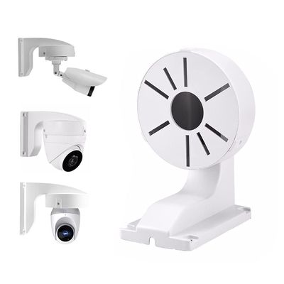 compcctv Security Camera Mount Bracket, ABS Indoor Outdoor Wall Mount L-Type Bracket for CCTV Security Dome IP Camera Mounting, Dome Camera Mount