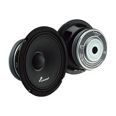 Audiopipe 6" Low-Mid Frequency Loudspeaker (APSL-6-D), Mid-Range, High Performance, 200 Watts, 1.5" KSV Voice Coil, Steel Basket, 91dB, 8 Ohms