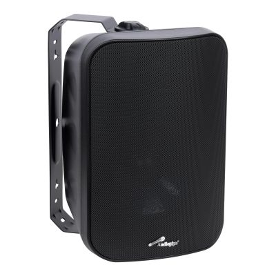 Audiopipe 8 2-Way Indoor/Outdoor Weatherproof Loudspeaker (ODP-870T-BLK), Black, 2-Way, 240 Watts, 8 Ohms, 70V Transformer, IPX6, Long-Lasting, Wide Frequency Response, LED