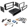 Single/Double Din Radio Dash Kit for 2007-2013 Chevy Silverado, Tahoe, Suburban, Yukon, GMC Sierra w/Radio Module, Steering Wheel Control, Factory Feature Retention, Retains Backup Camera view 1