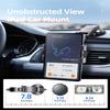 eSamcore iPad Holder for Car, Dashboard Tablet Holder for Car Suction Cup Mount with Large Clamp for All 6"-11" Apple iPad Accessory Samsung Galaxy Tab Tablet Stand view 2