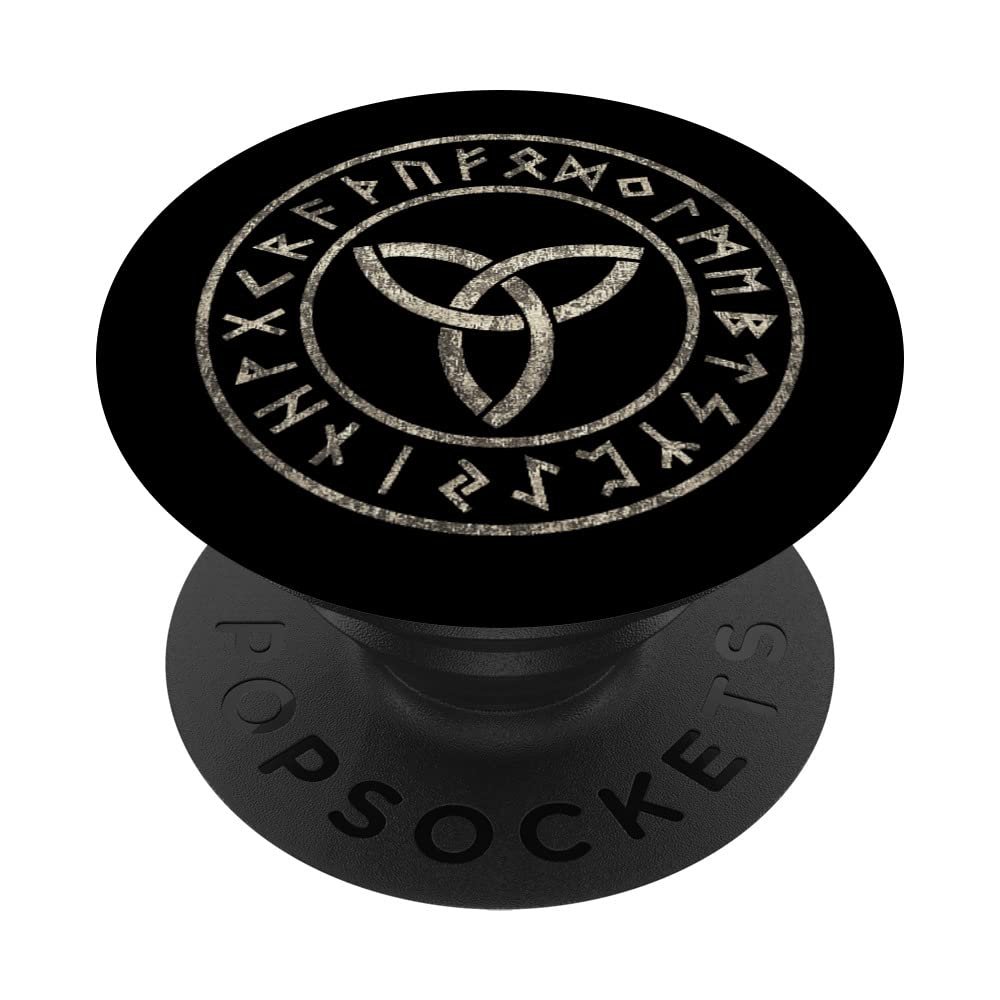 Triquetra Celtic Viking Symbol Wicca Norse Mythology Runes PopSockets Swappable PopGrip