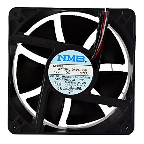 4715KL-04W-B39 120mm Fan 12V 0.72A 3-pin Large air Volume Fan
