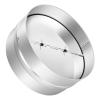 8 Inch Draft Blocker Backdraft Damper Duct Draft Stopper One-Way Airflow Ducting Insert Backflow Preventer Inline Fan Vent Deflector view 1