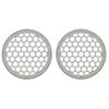 Advanblack x XBS Color Matched HEX 6.5'' Speaker Grills(2 pcs) Fit for Harley Touring Lower Fairing 6 1/2 Speakers (SandDune) view 1