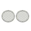Advanblack x XBS Color Matched HEX 6.5'' Speaker Grills(2 pcs) Fit for Harley Touring Lower Fairing 6 1/2 Speakers (SandDune) view 3