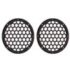 Advanblack US Stock x XBS Color Matched HEX 6.5'' Speaker Grills(2 pcs) Fit for Harley Touring Lower Fairing 6 1/2 Speakers (Velocity Red Sunglo) view 4