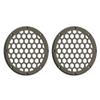 Advanblack US Stock x XBS Color Matched HEX 6.5'' Speaker Grills(2 pcs) Fit for Harley Touring Lower Fairing 6 1/2 Speakers (River Rock Gray Denim) view 2