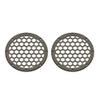 Advanblack US Stock x XBS Color Matched HEX 6.5'' Speaker Grills(2 pcs) Fit for Harley Touring Lower Fairing 6 1/2 Speakers (River Rock Gray Denim) view 3