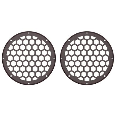 Advanblack US Stock x XBS Color Matched HEX 6.5'' Speaker Grills(2 pcs) Fit for Harley Touring Lower Fairing 6 1/2 Speakers (Billiard Burgundy)
