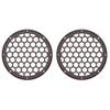 Advanblack US Stock x XBS Color Matched HEX 6.5'' Speaker Grills(2 pcs) Fit for Harley Touring Lower Fairing 6 1/2 Speakers (Billiard Burgundy) view 1