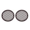 Advanblack US Stock x XBS Color Matched HEX 6.5'' Speaker Grills(2 pcs) Fit for Harley Touring Lower Fairing 6 1/2 Speakers (Billiard Burgundy) view 3
