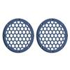 Advanblack x XBS Color Matched HEX 6.5'' Speaker Grills(2 pcs) Fit for Harley Touring Lower Fairing 6 1/2 Speakers (Legend Blue Denim) view 2